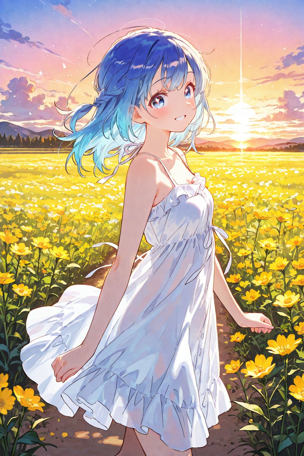 初イラストの再生成
