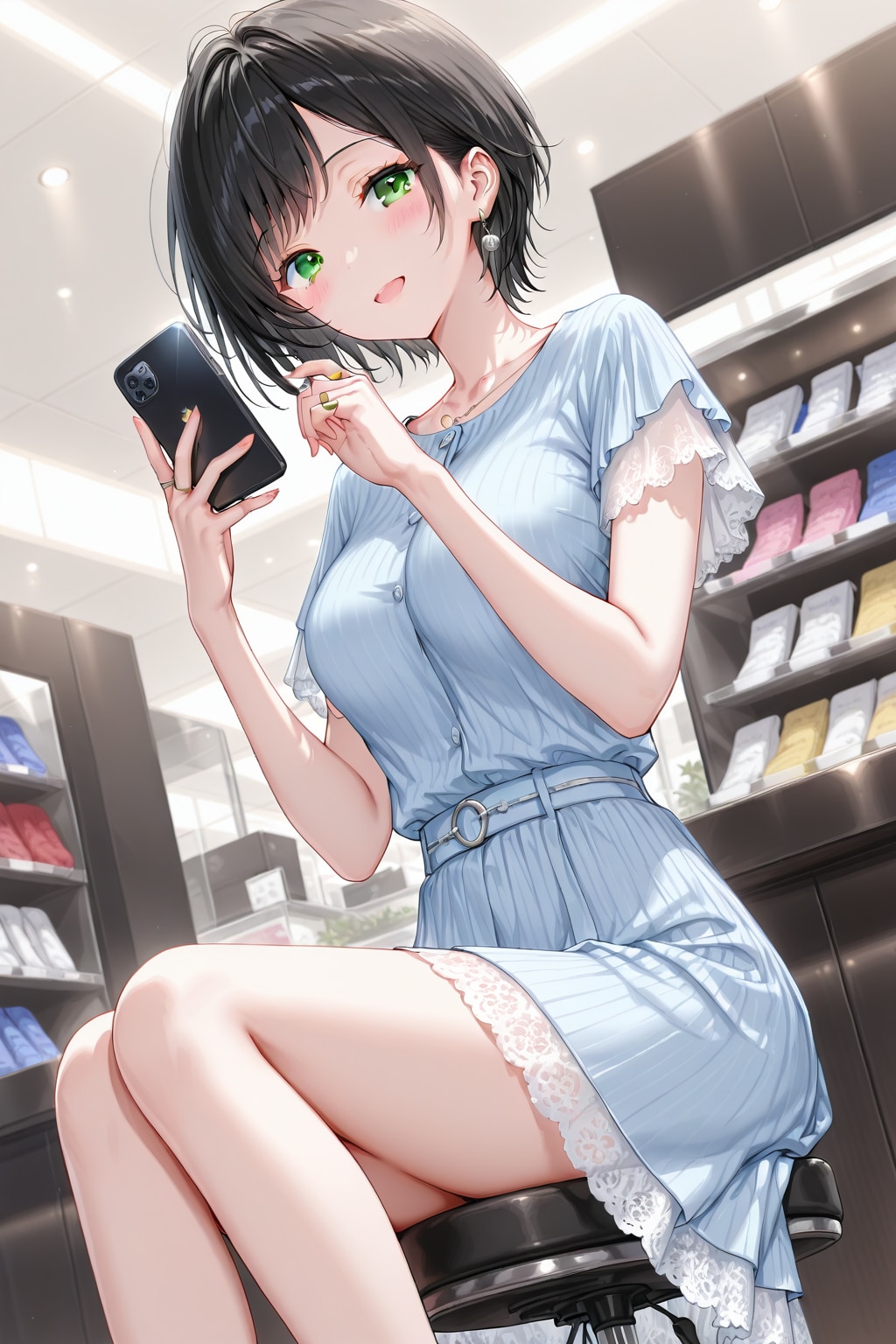 デパートの藍音ちゃん✨