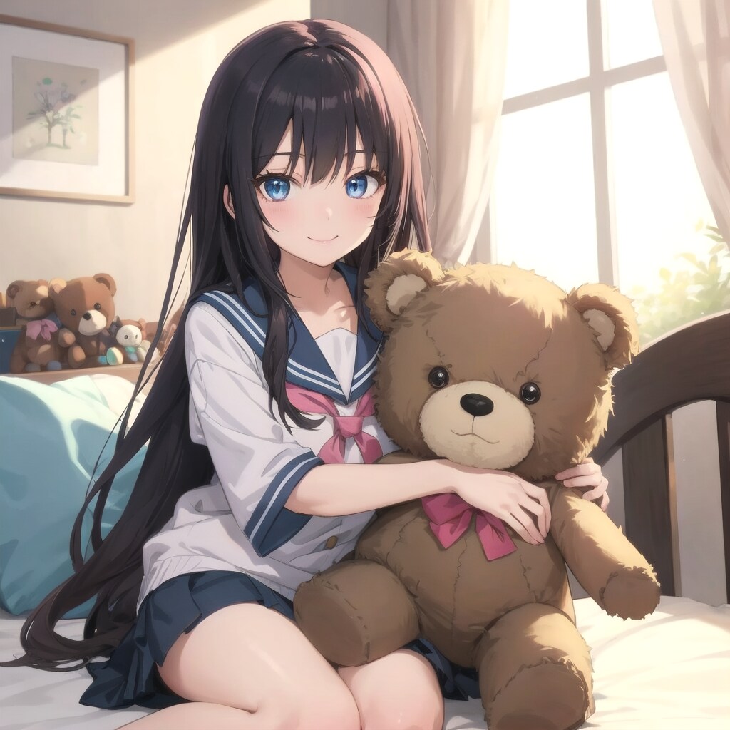 クマさんとJK