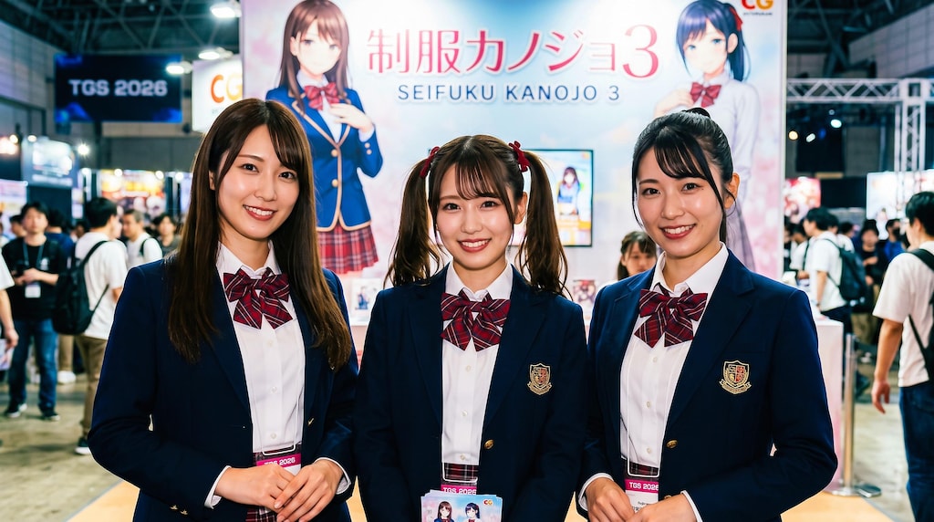 TGSまで14日 エンターグラム 制服カノジョ３ 編
