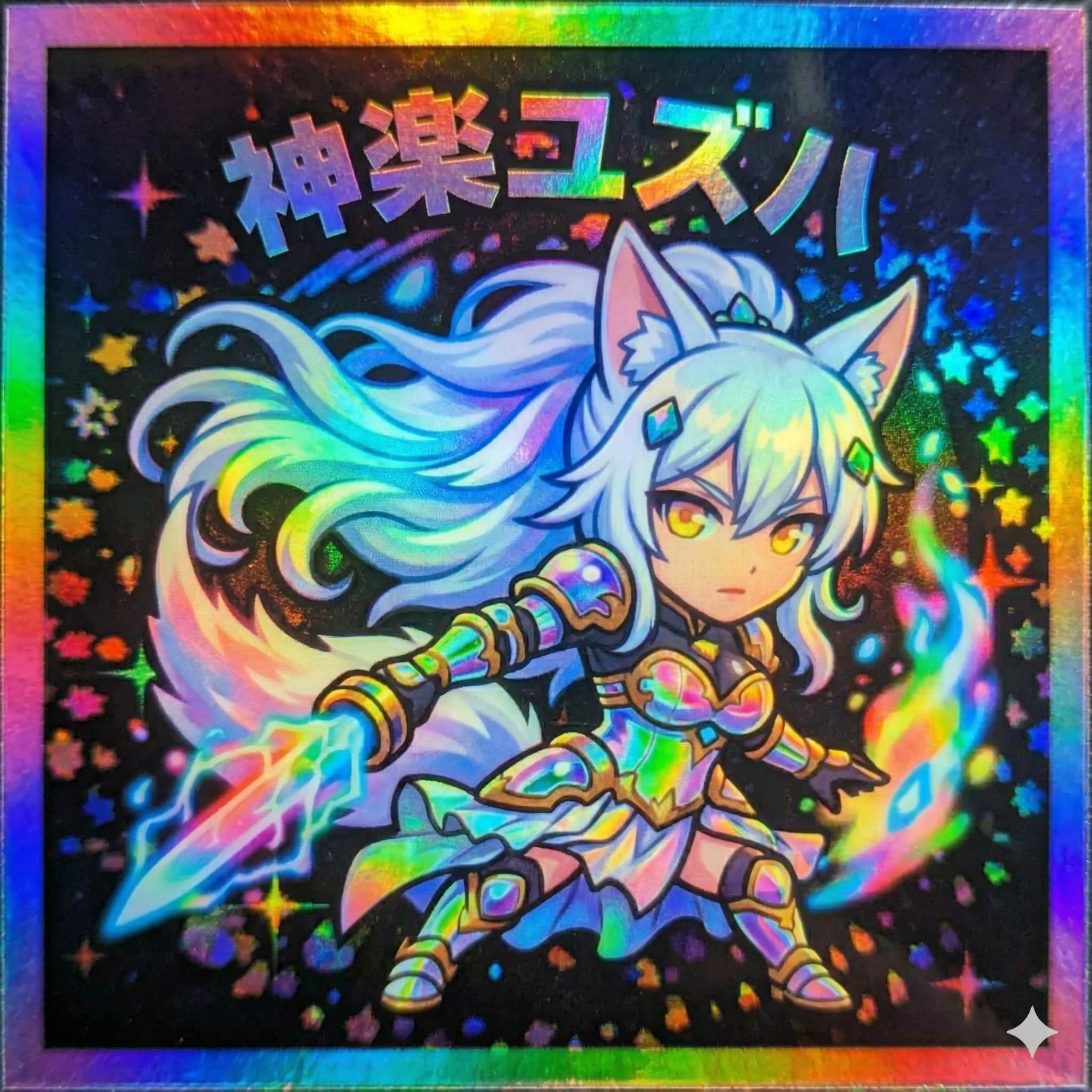 憧れのホログラムシール | の人気AIイラスト・グラビア