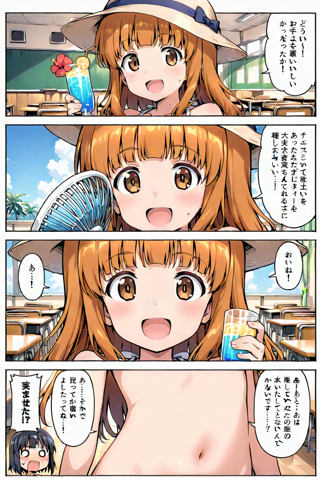 Girl and Panzer