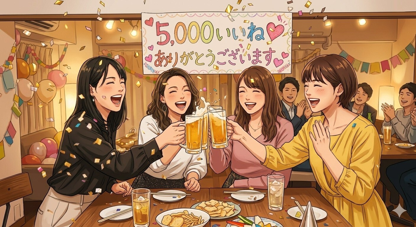 5千いいねありがとう | の人気AIイラスト・グラビア