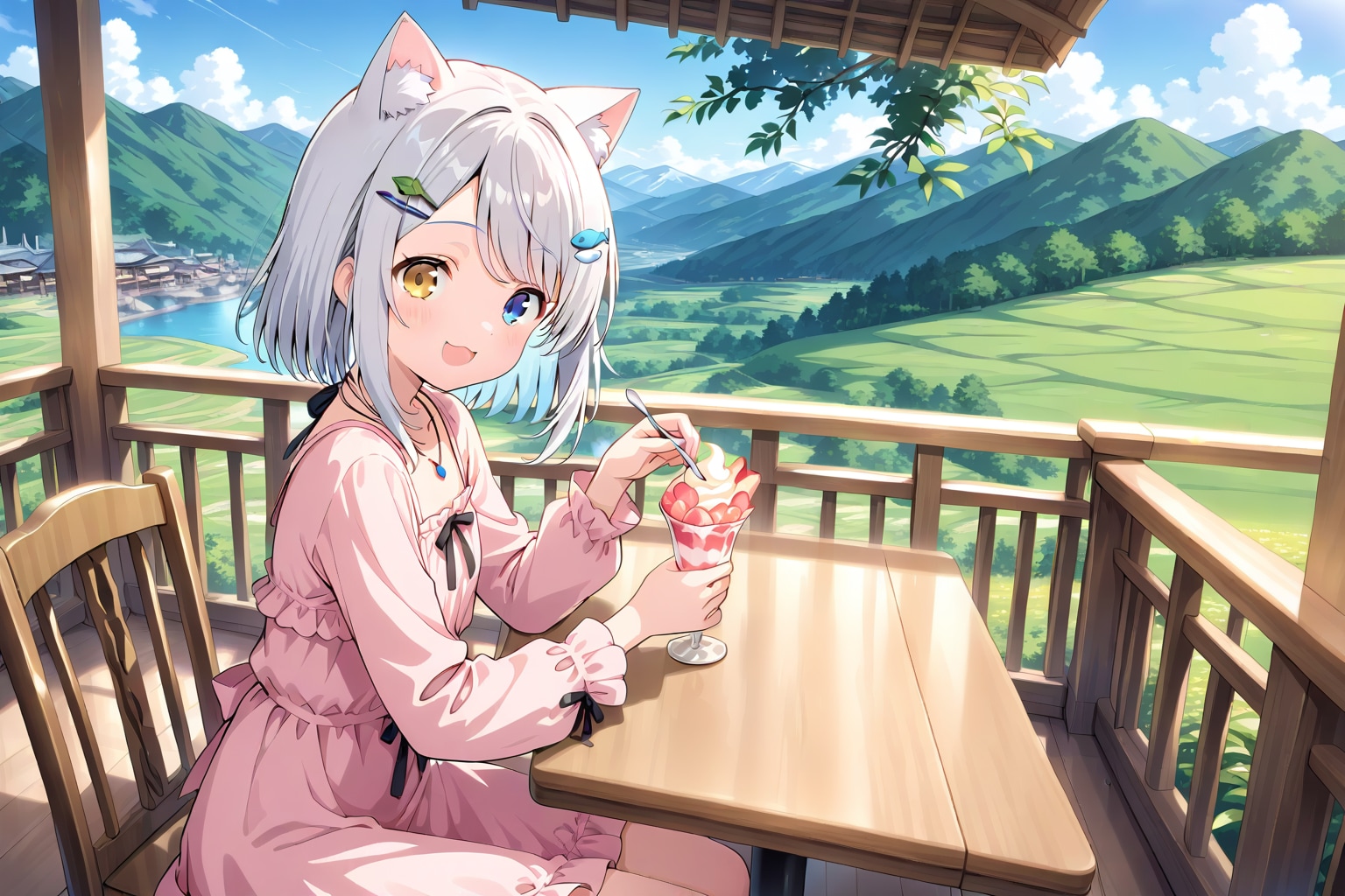 ネコ娘のヒメちゃん🐈✨２２ | の人気AIイラスト・グラビア