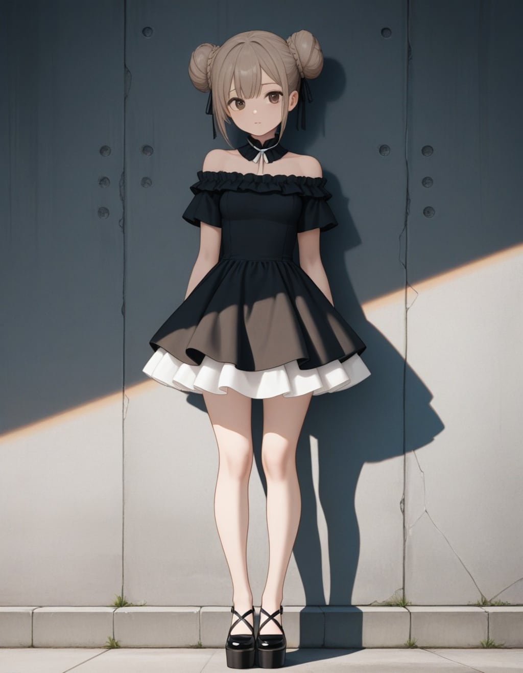 今日のオフショル娘