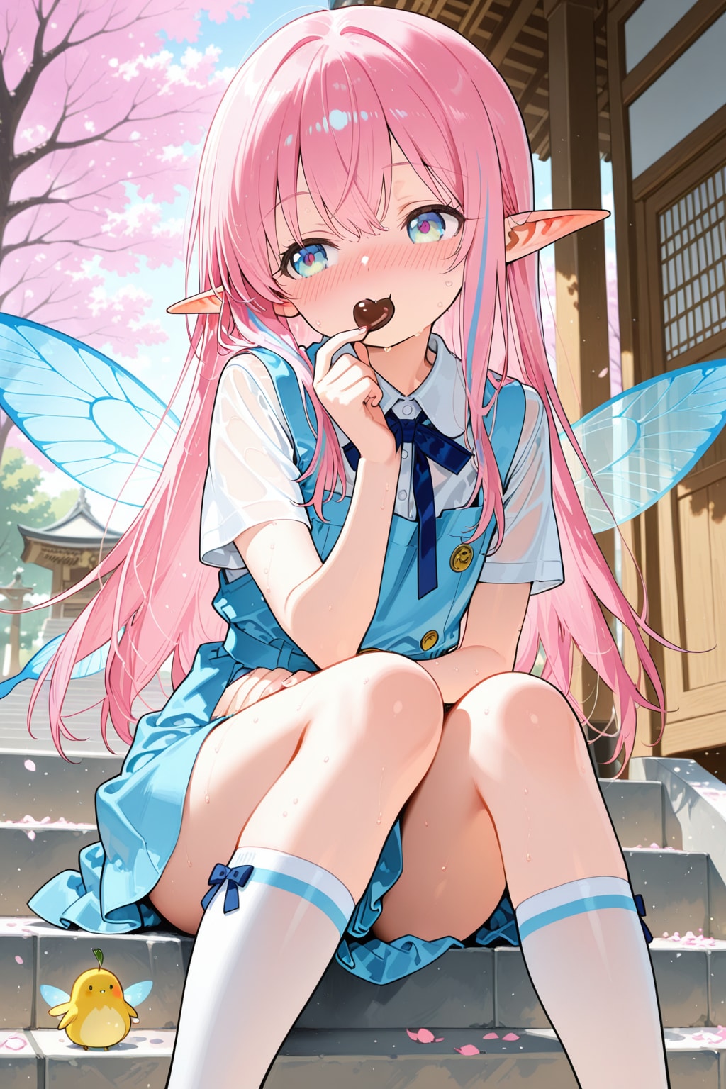 早く来ないと食べきっちゃうよ///