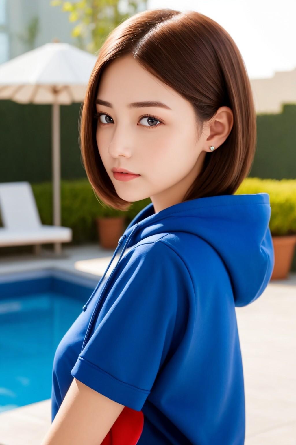 プールで出会ったお姉さん