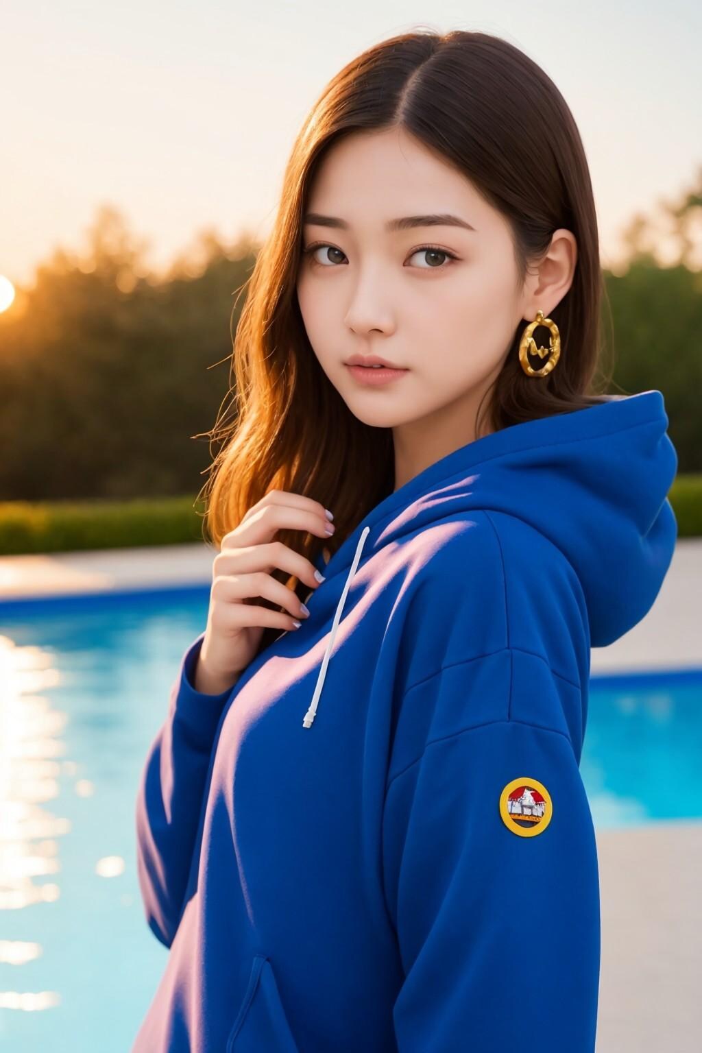 プールで出会ったお姉さん