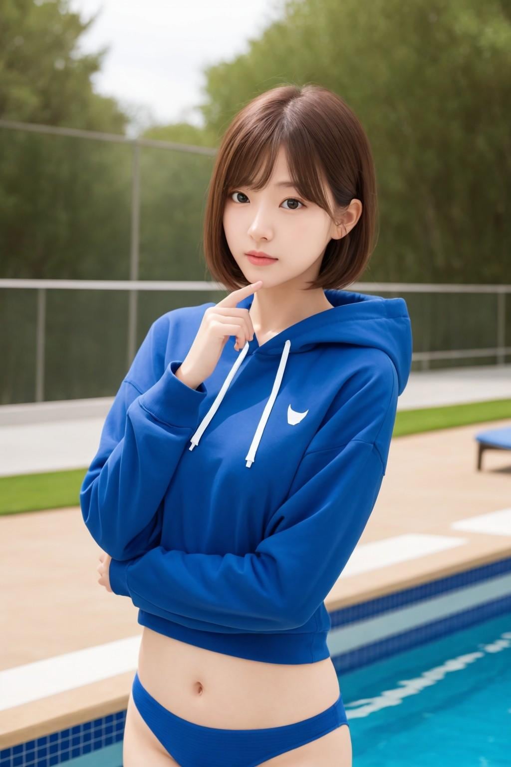 プールで出会ったお姉さん
