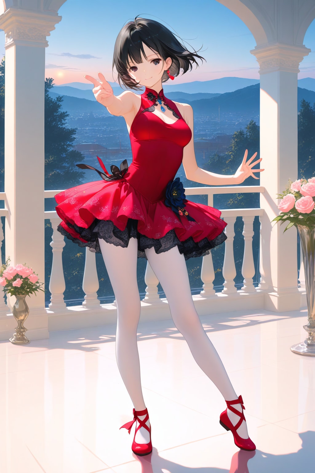 踊りは情熱的に