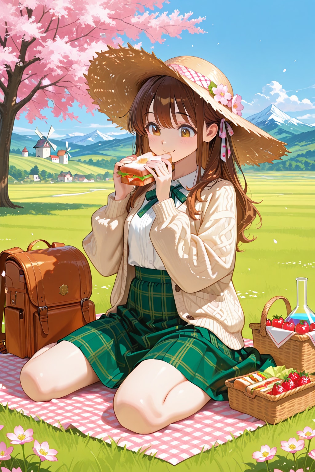 外で食べると何でおいしいんだろ？