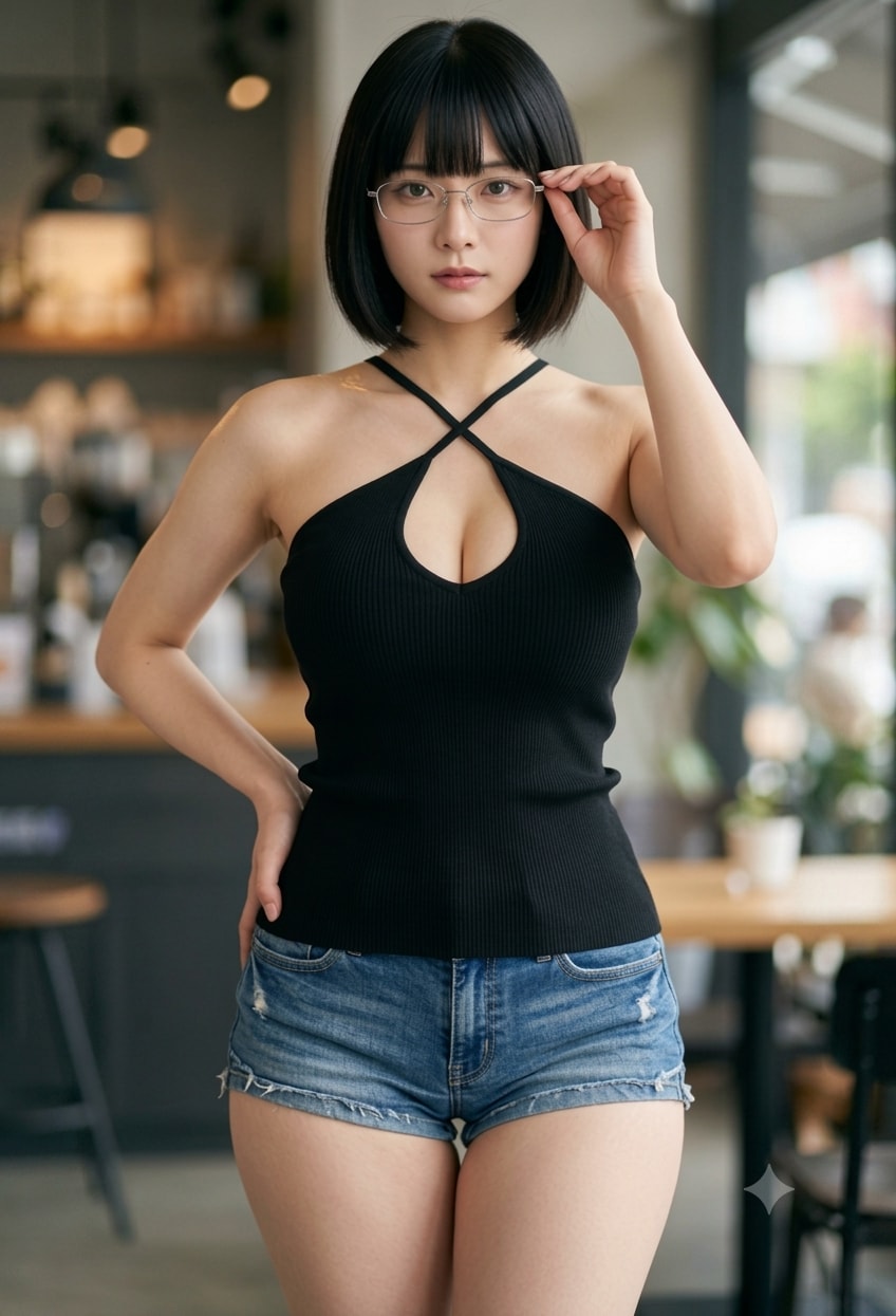 実写系ボブのOLさん