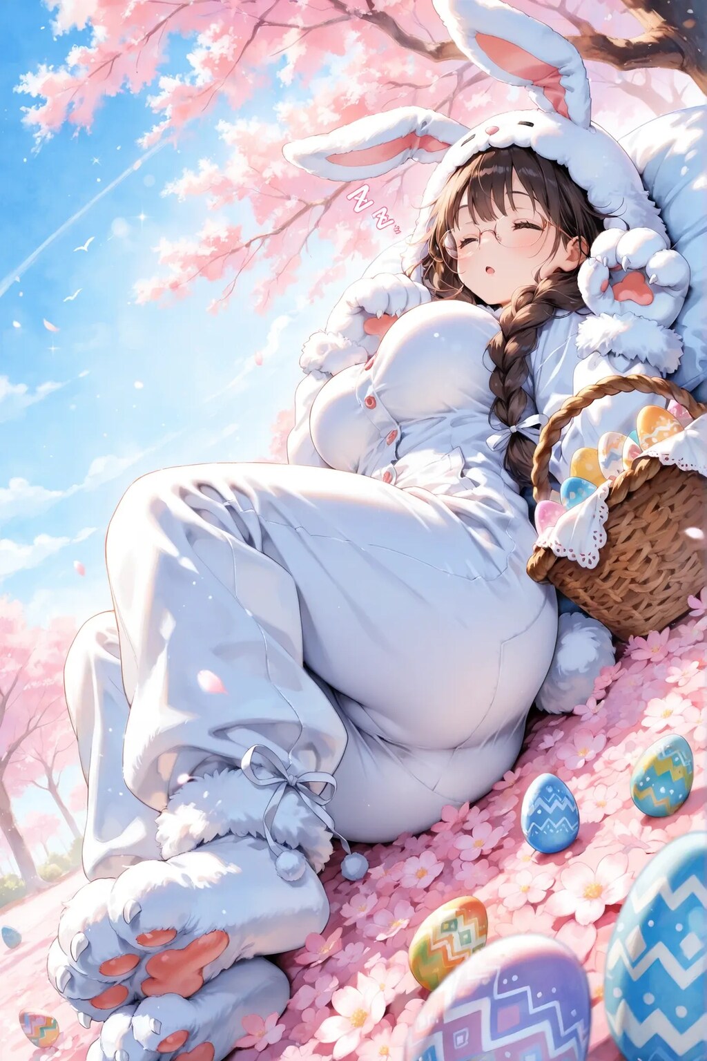 うたたねイースターバニー