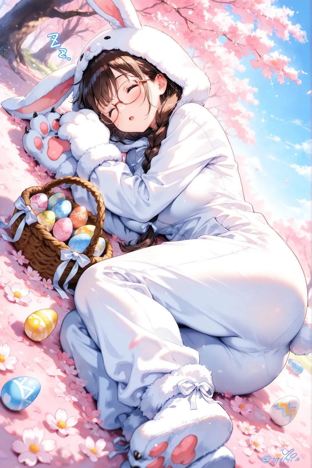 うたたねイースターバニー