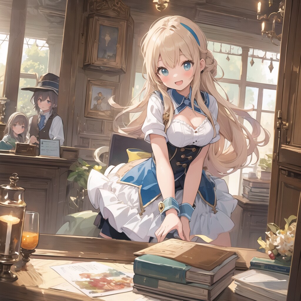 ギルドの受付嬢