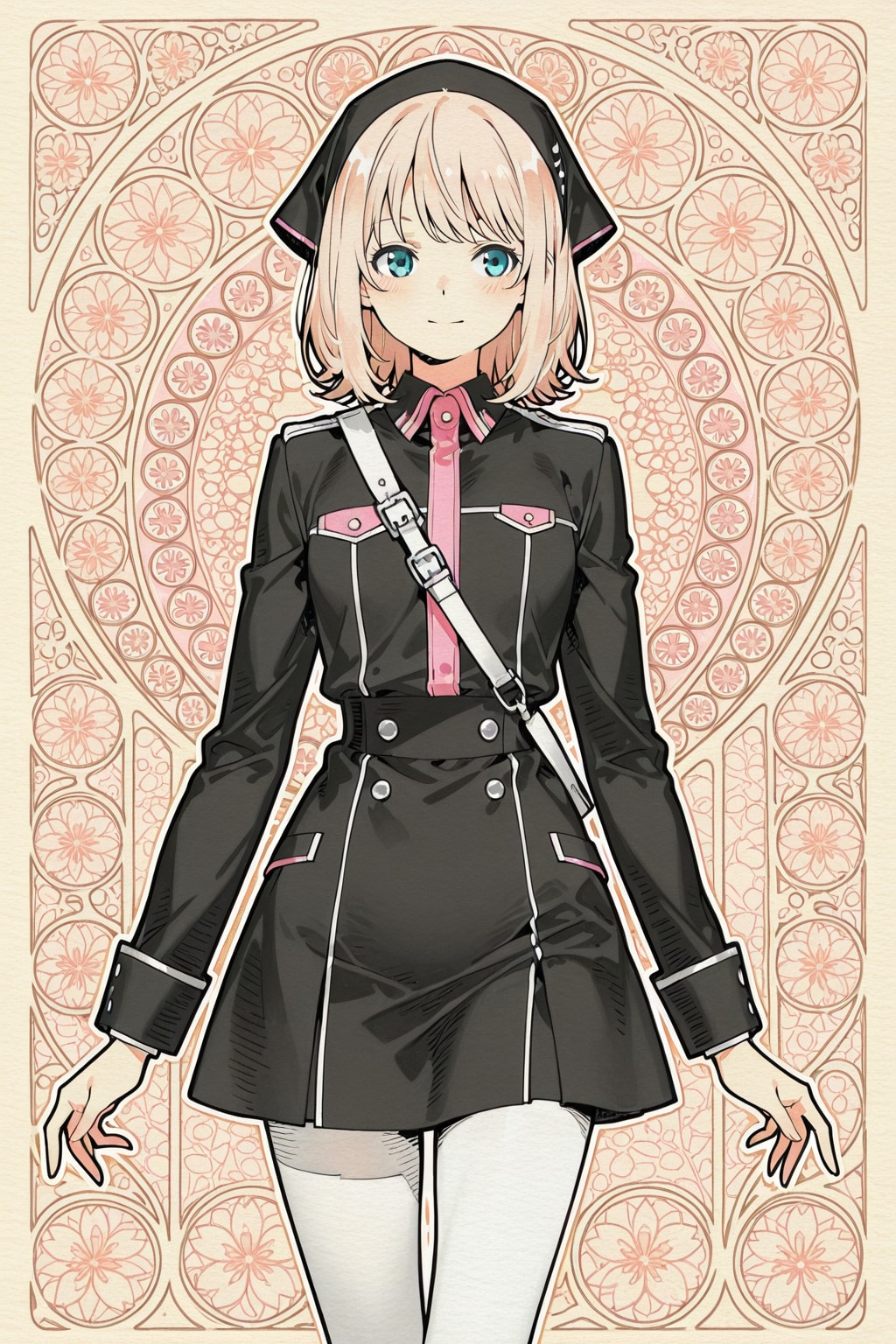 軍服っぽい少女 | の人気AIイラスト・グラビア