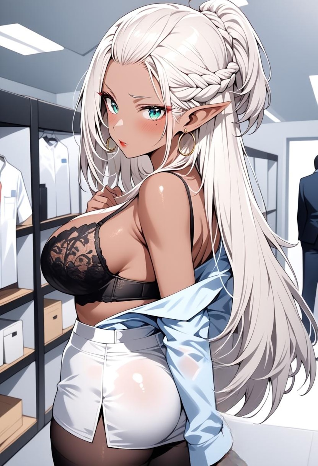 ミニスカOL着替えDays