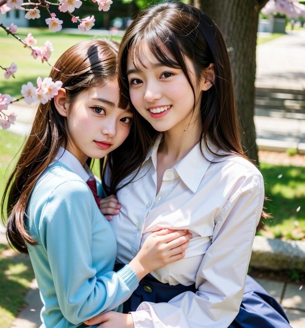 仲良し姉妹