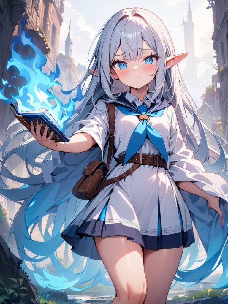 エルフの魔法少女