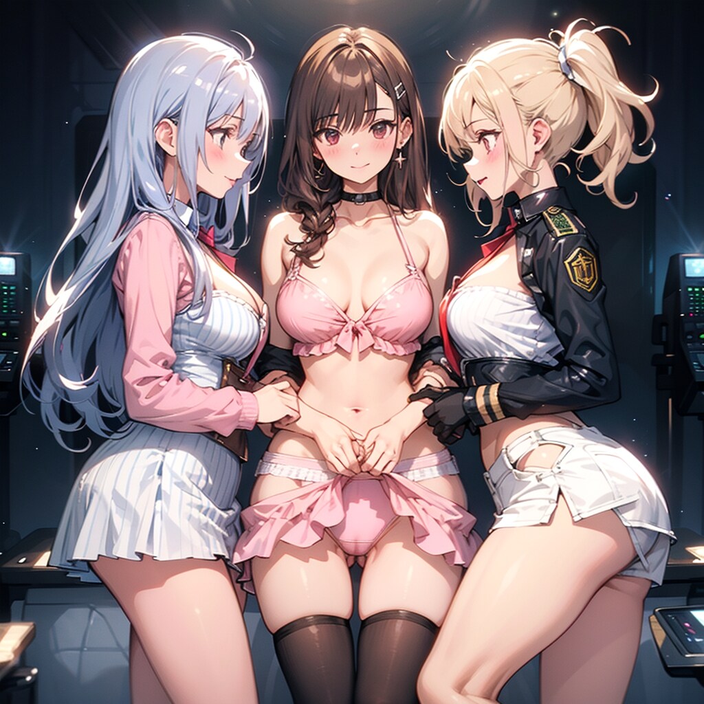 3人の可愛い女の子2