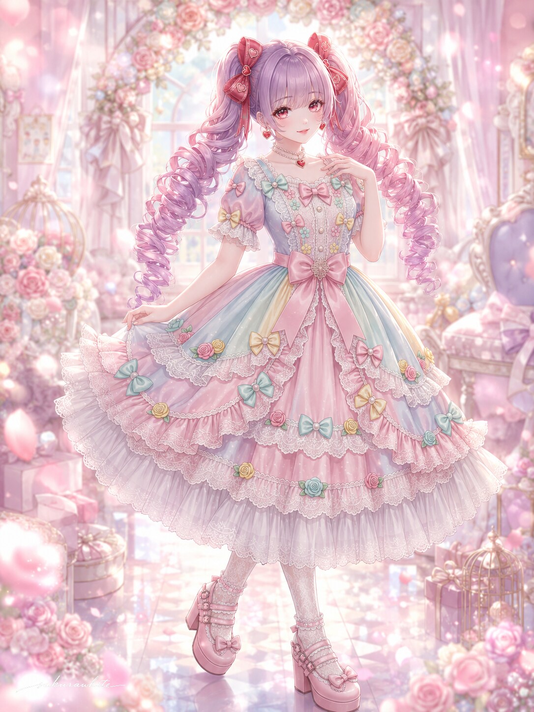 ファンシーで甘々なロリィタ