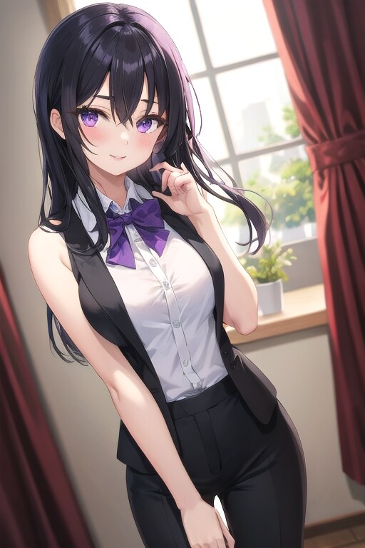 かっこかわいいタキシード美少女