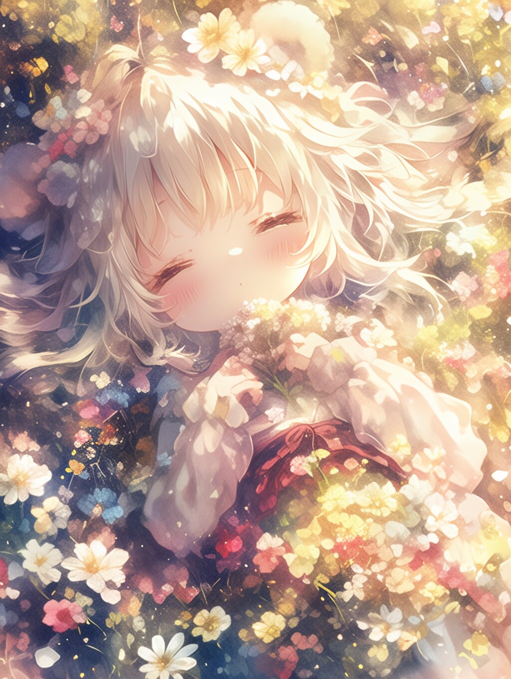 くま娘✖︎花まみれ②🐾