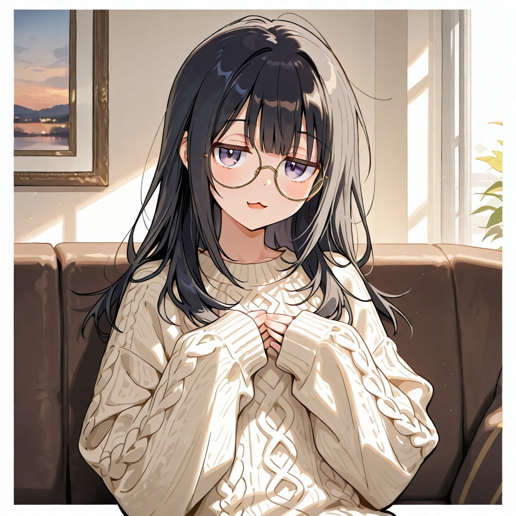 ゆるふわメガネお姉さん | の人気AIイラスト・グラビア