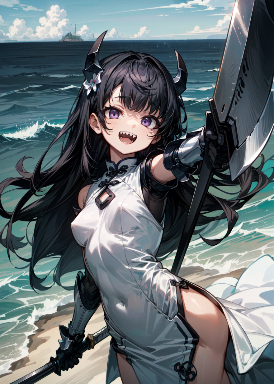 沿岸クエストにて... -Quest Leader-