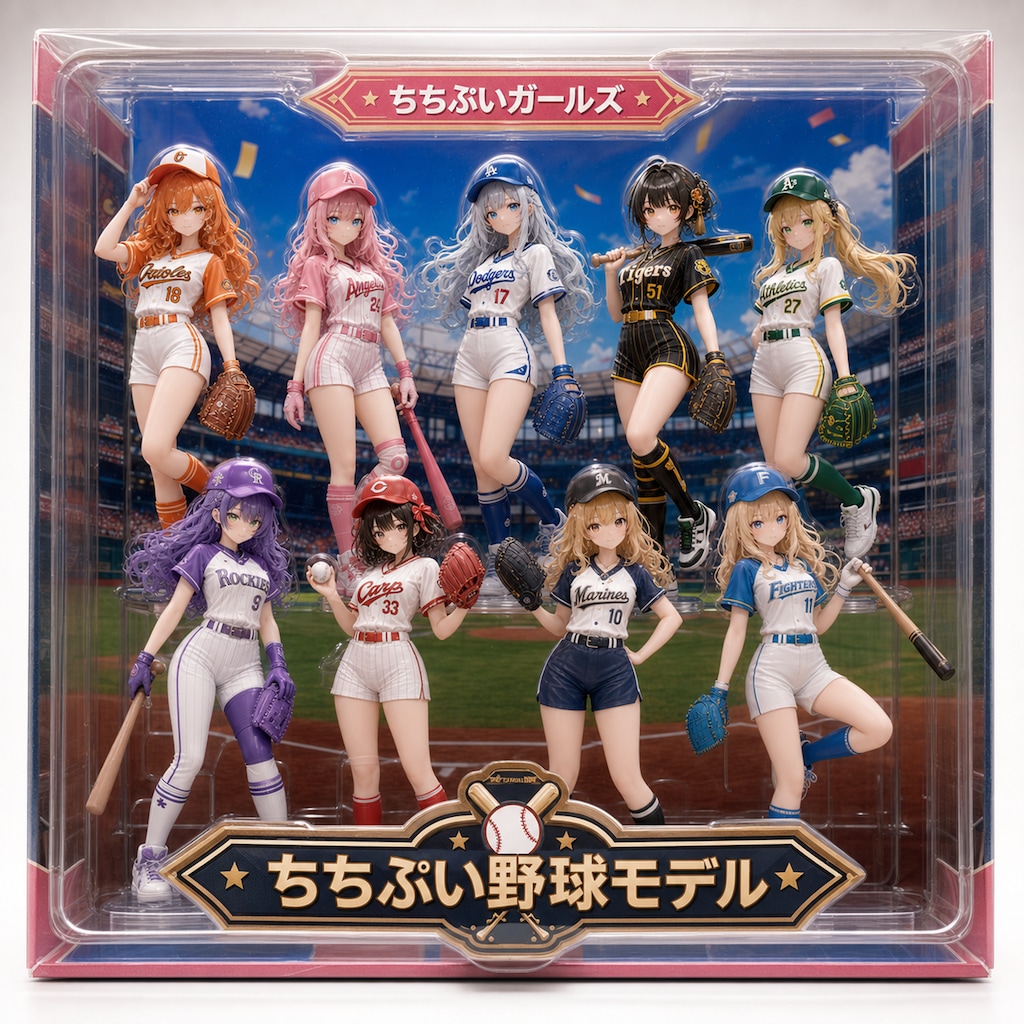 ちちぷいガールズ　野球Ver.