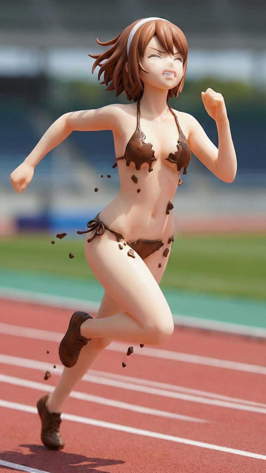 チョコビキニ × 全力疾走