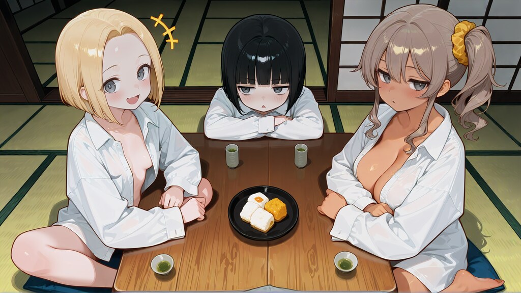 「3周年なんだって！」「え、何が？」「ところでこの格好なんやのん？」