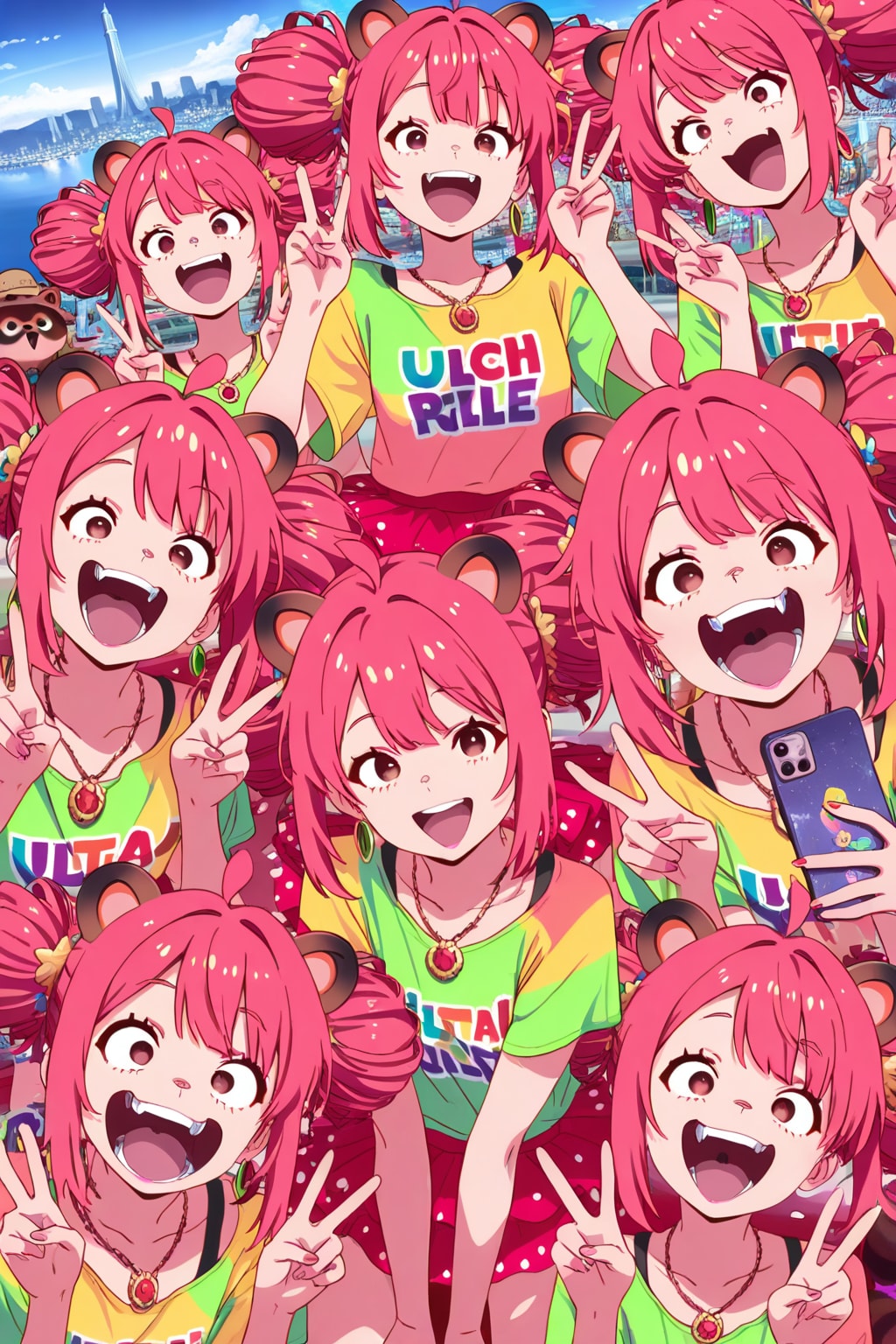 ピンク髪ちゃん