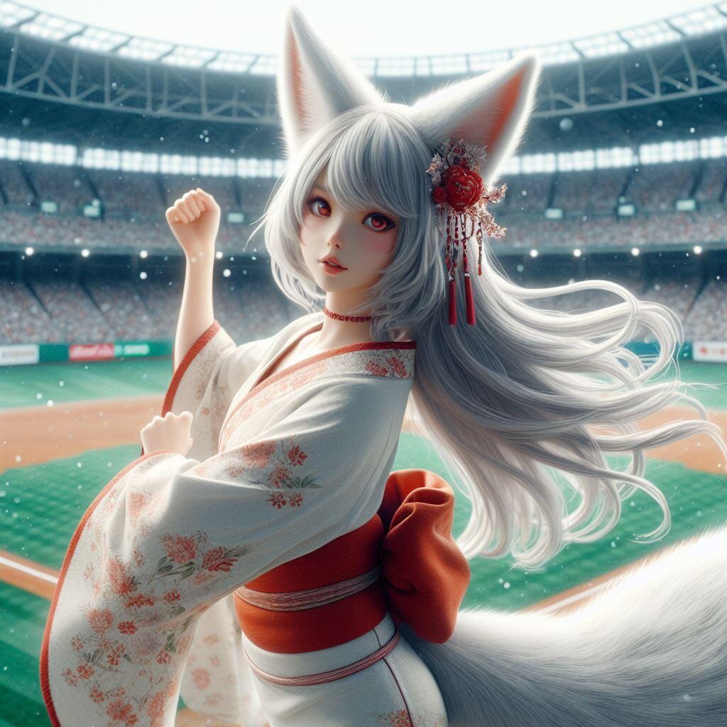 雪きつねダンス