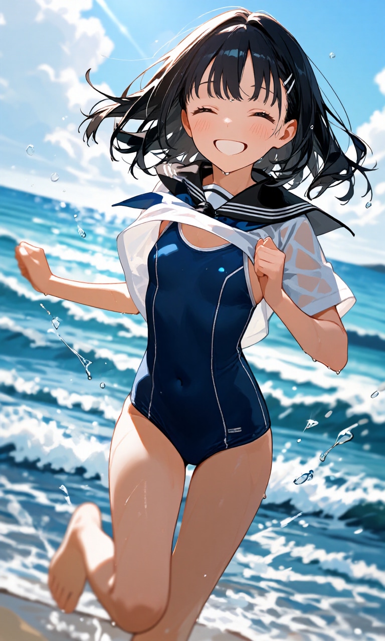 セーラー服スクール水着