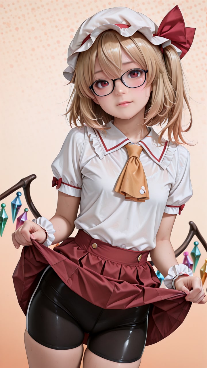 【一般】フランドールスカーレットのコスプレをする女の子 | の人気AIイラスト・グラビア