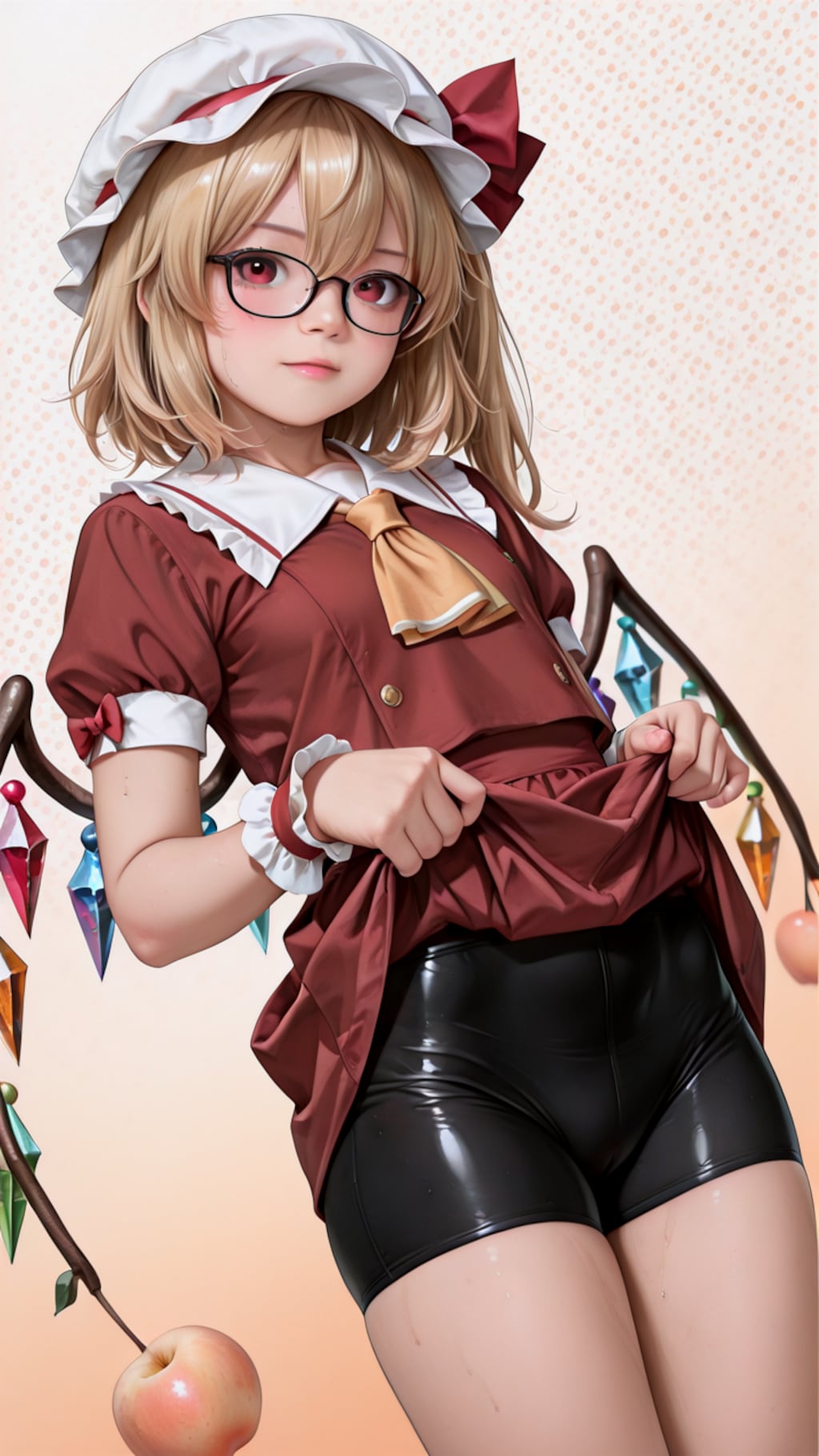【一般】フランドールスカーレットのコスプレをする女の子
