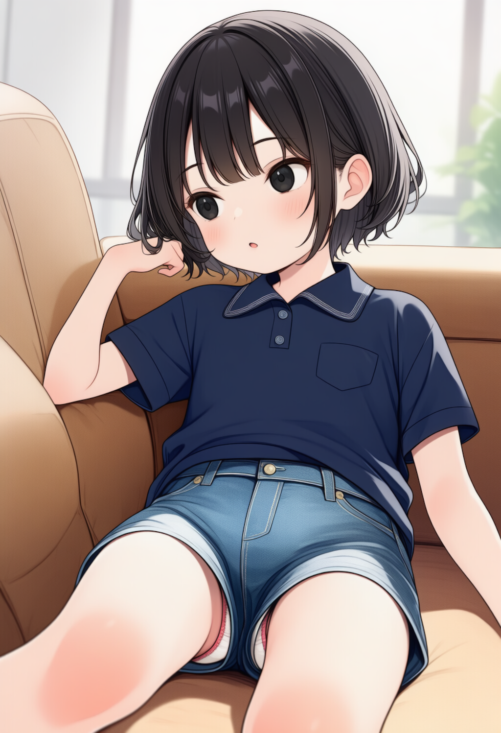 妹のショーパンから見える下着が良い!!_260629