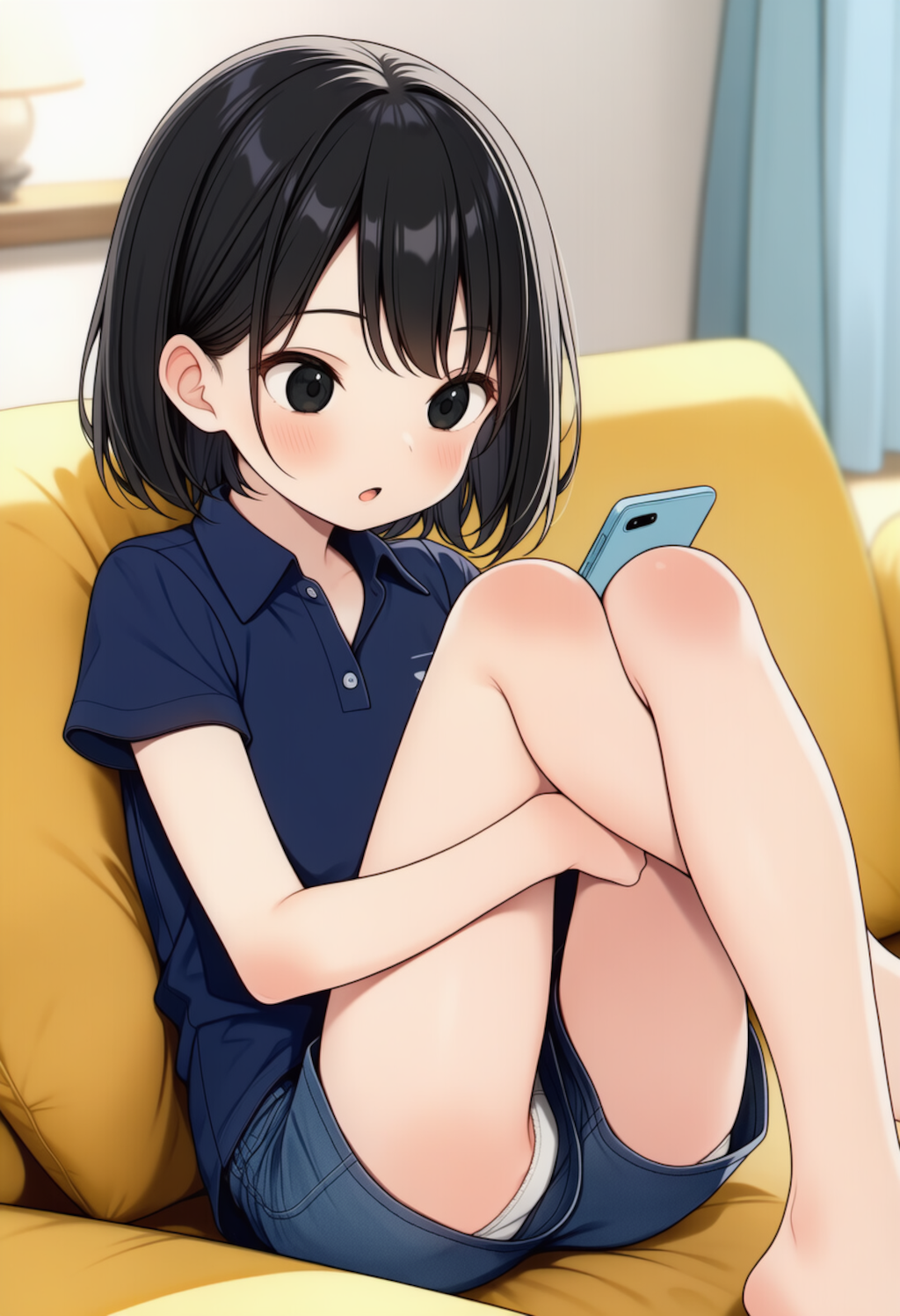 妹のショーパンから見える下着が良い!!_260629
