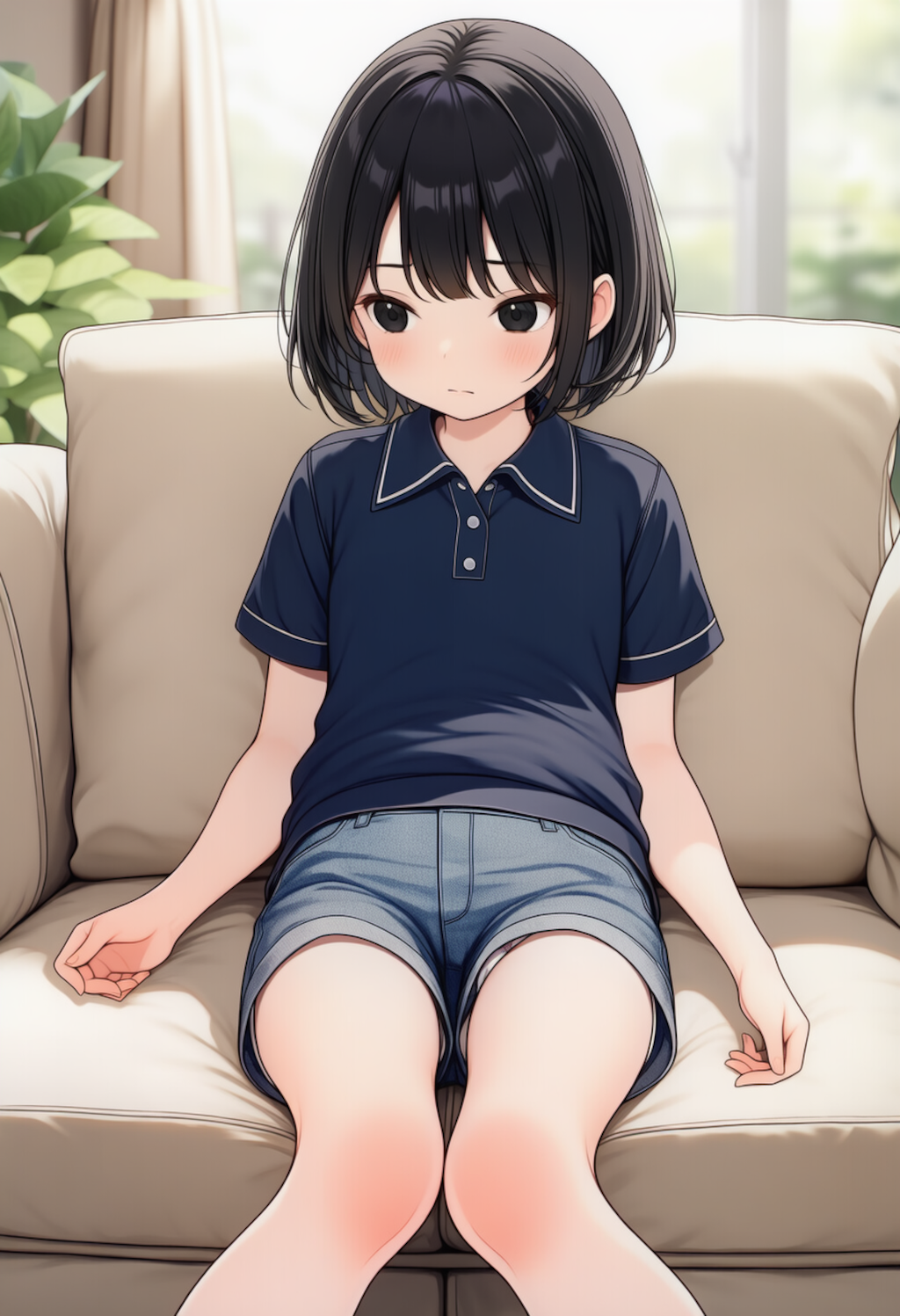 妹のショーパンから見える下着が良い!!_260629