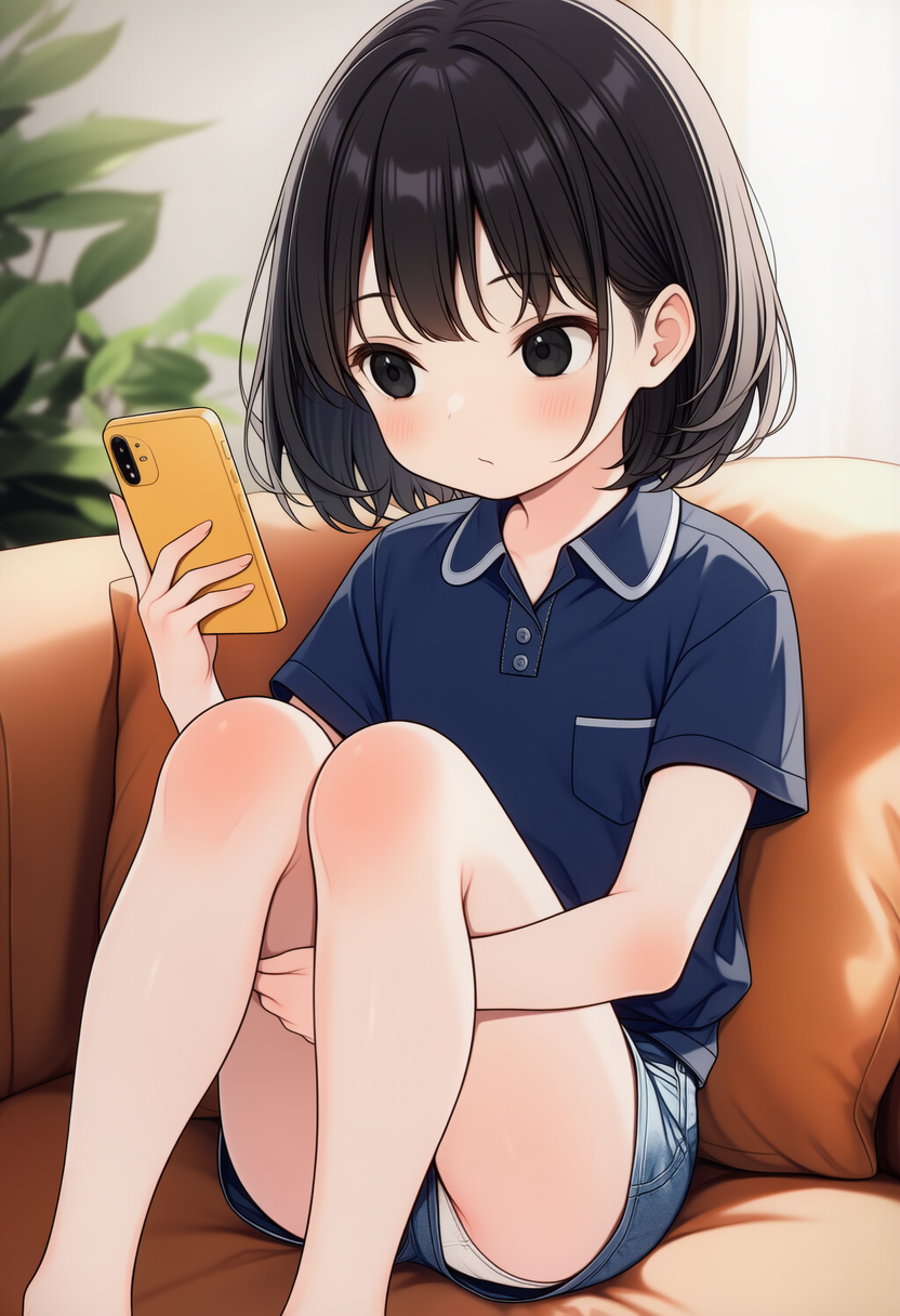 妹のショーパンから見える下着が良い!!_260629