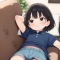 妹のショーパンから見える下着が良い!!_260629 4枚目