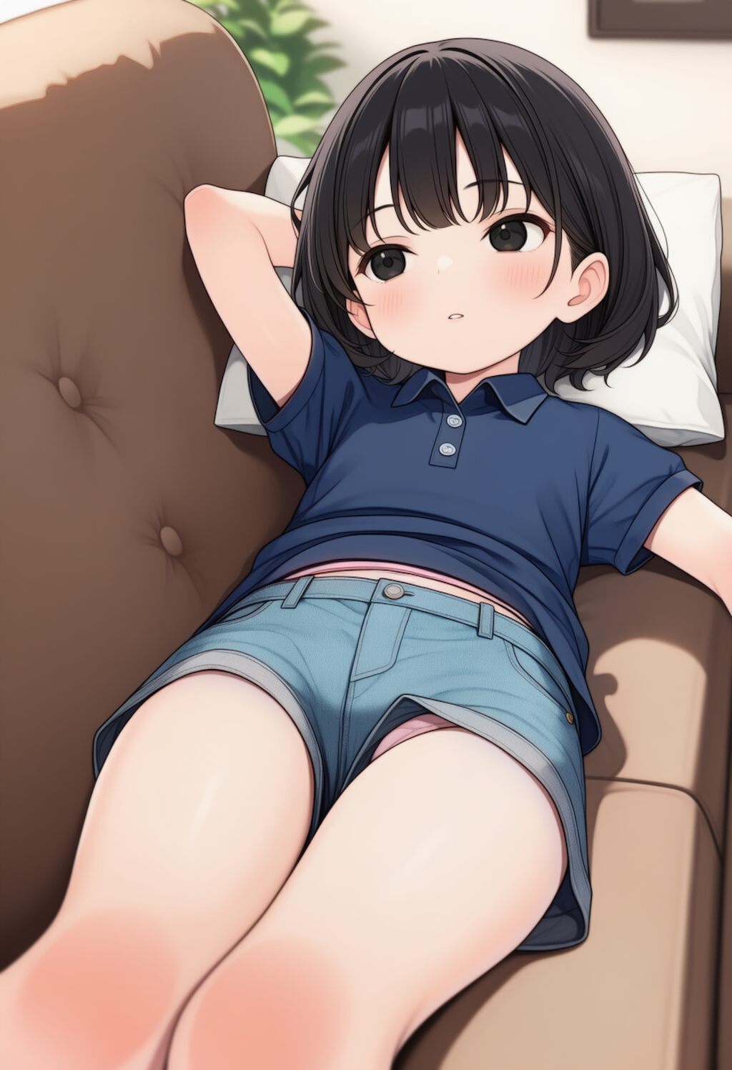 妹のショーパンから見える下着が良い!!_260629