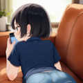妹のショーパンから見える下着が良い!!_260629 7枚目