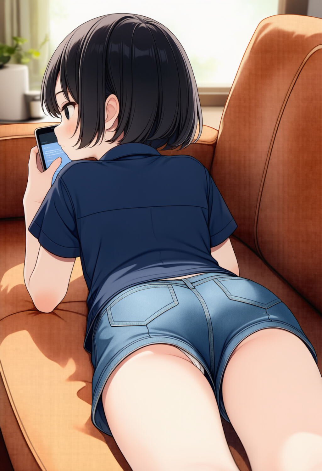 妹のショーパンから見える下着が良い!!_260629
