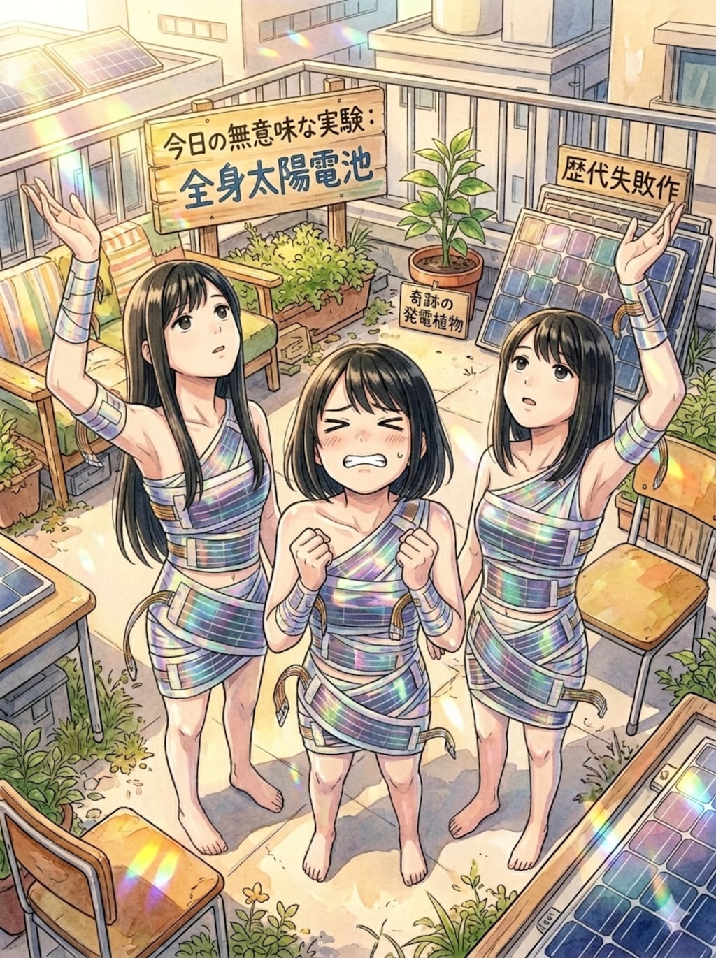 フィルム型ペロブスカイト太陽電池