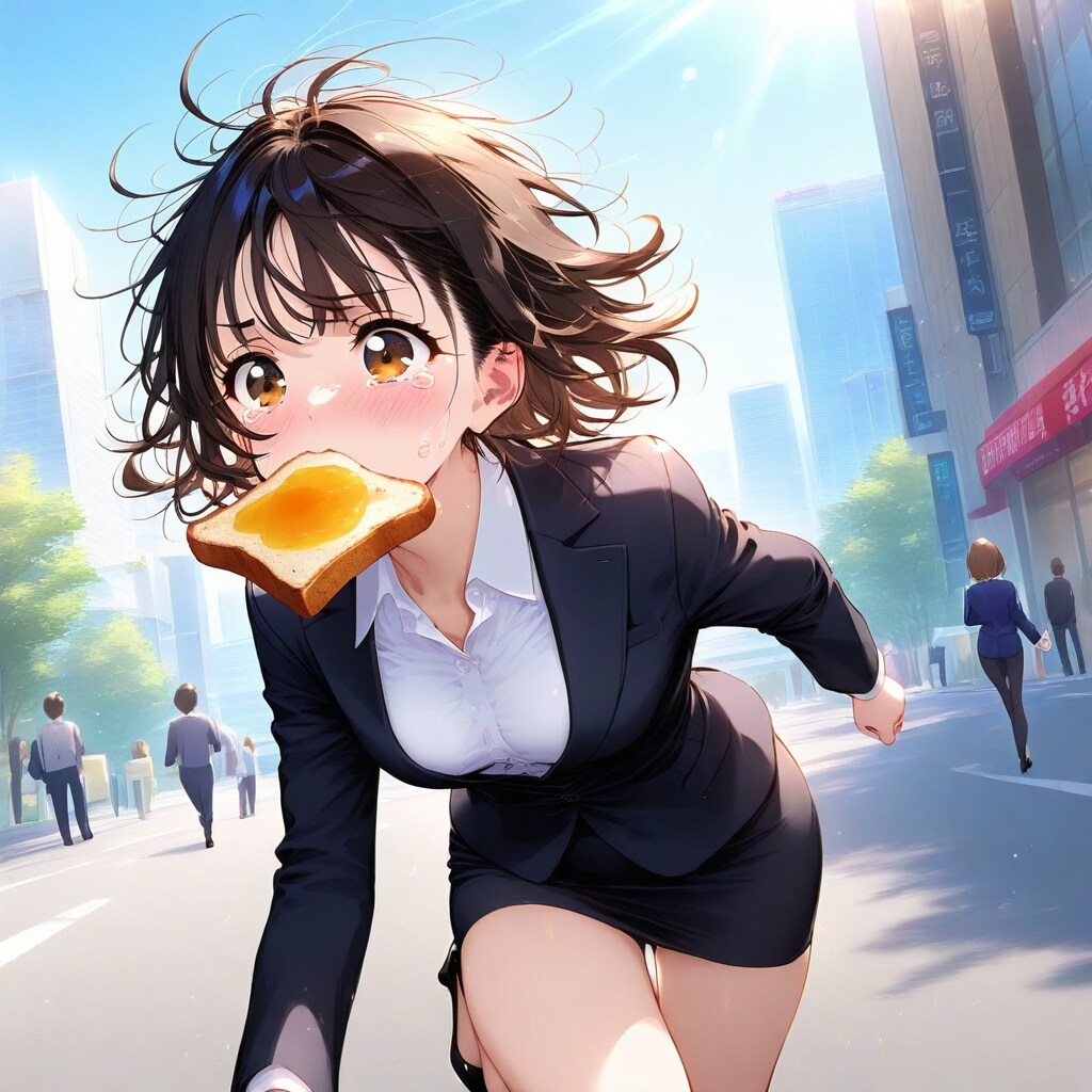 新人ちゃん、初めての遅刻