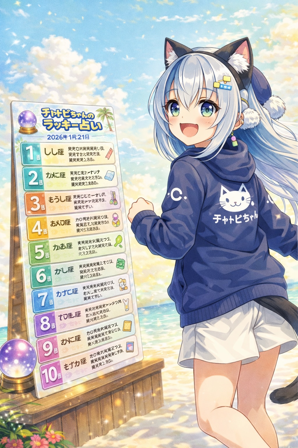 チャトピちゃん占い（01/21）