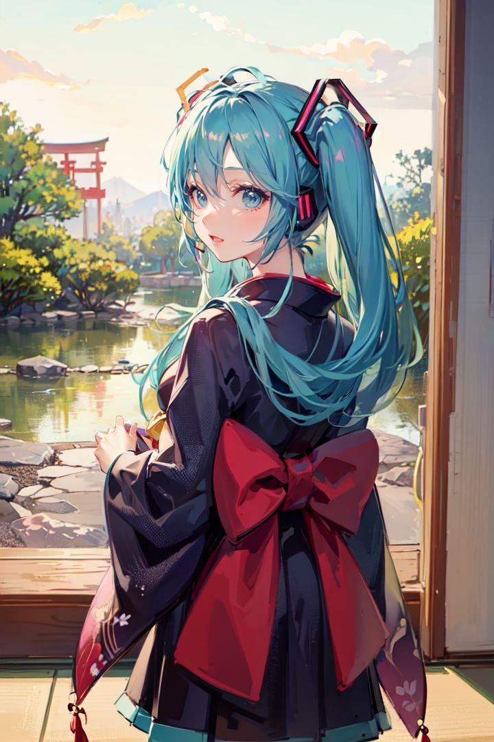 着物ミク