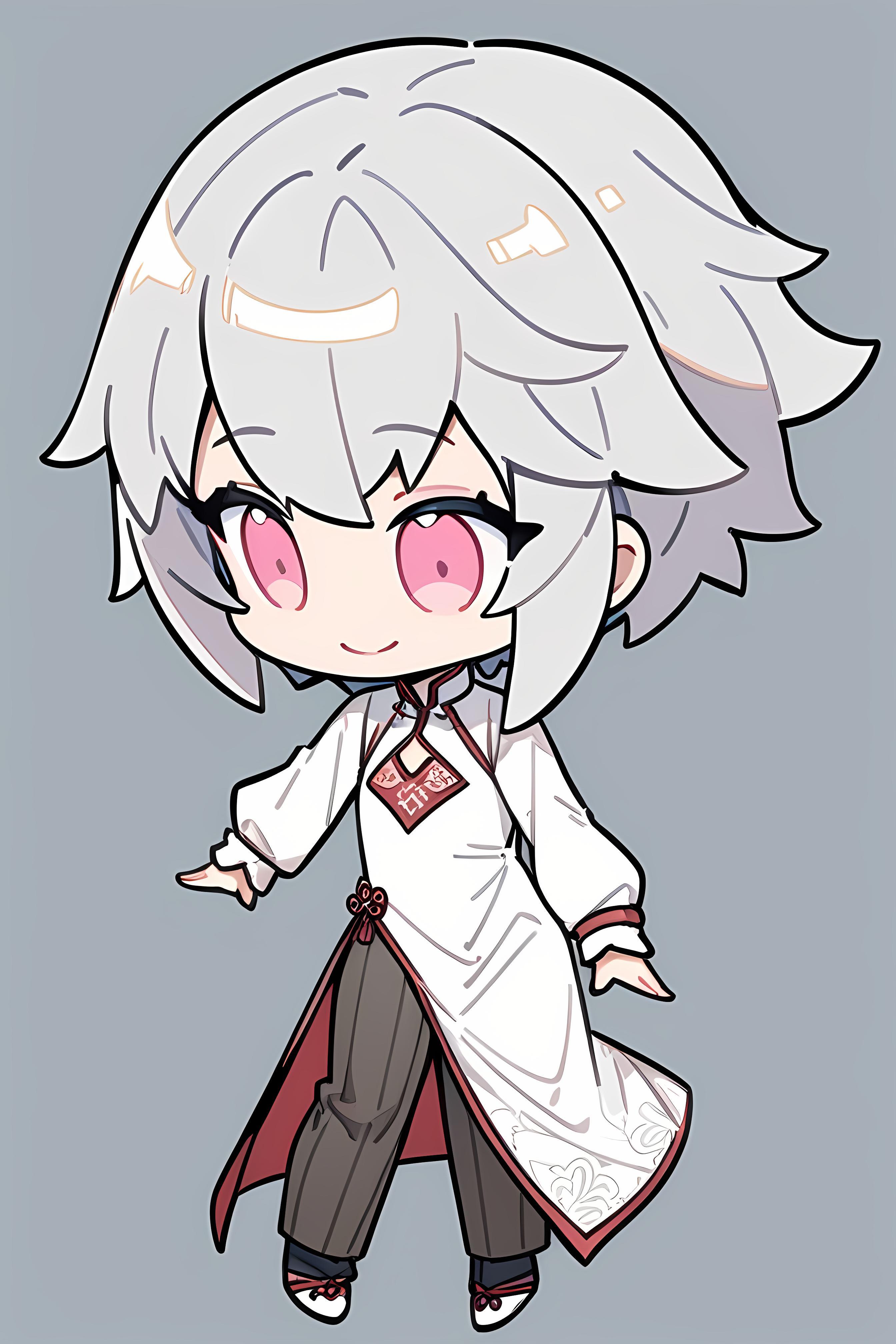 灰髪ちゃん